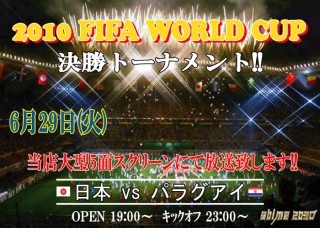 World Cup 日本×パラグアイ